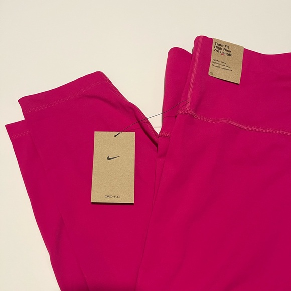 Nike Kids Fuchsia Leggings - Picture 6 of 8